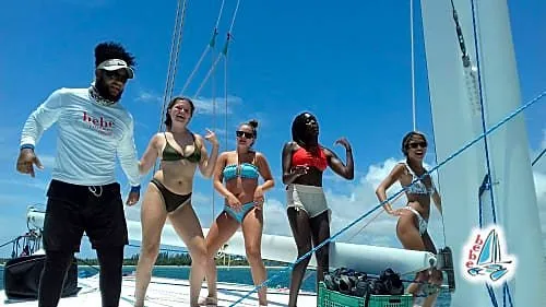 Bebé Catamarán · Aventura familiar perfecta en el mar Caribe