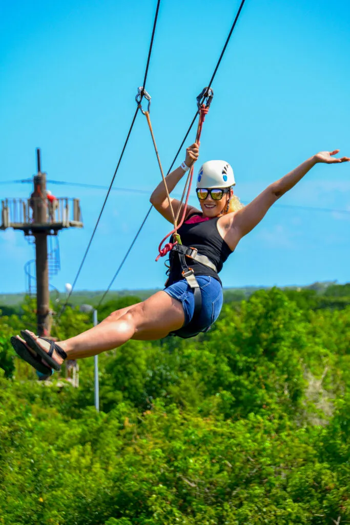 Zipline Mega Splash VIP en Bávaro Adventure Park