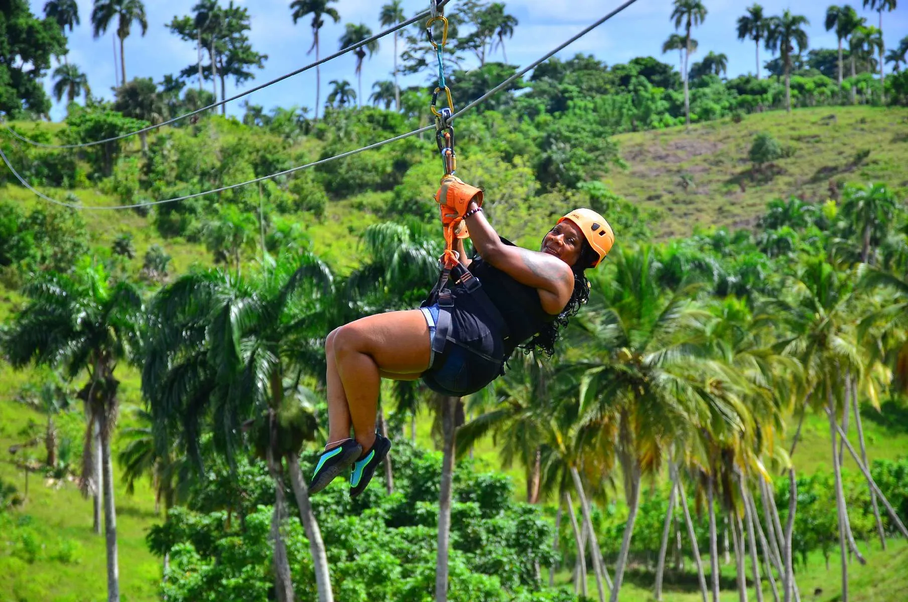 Zipline Punta Cana - Tirolesas sobre selva tropical