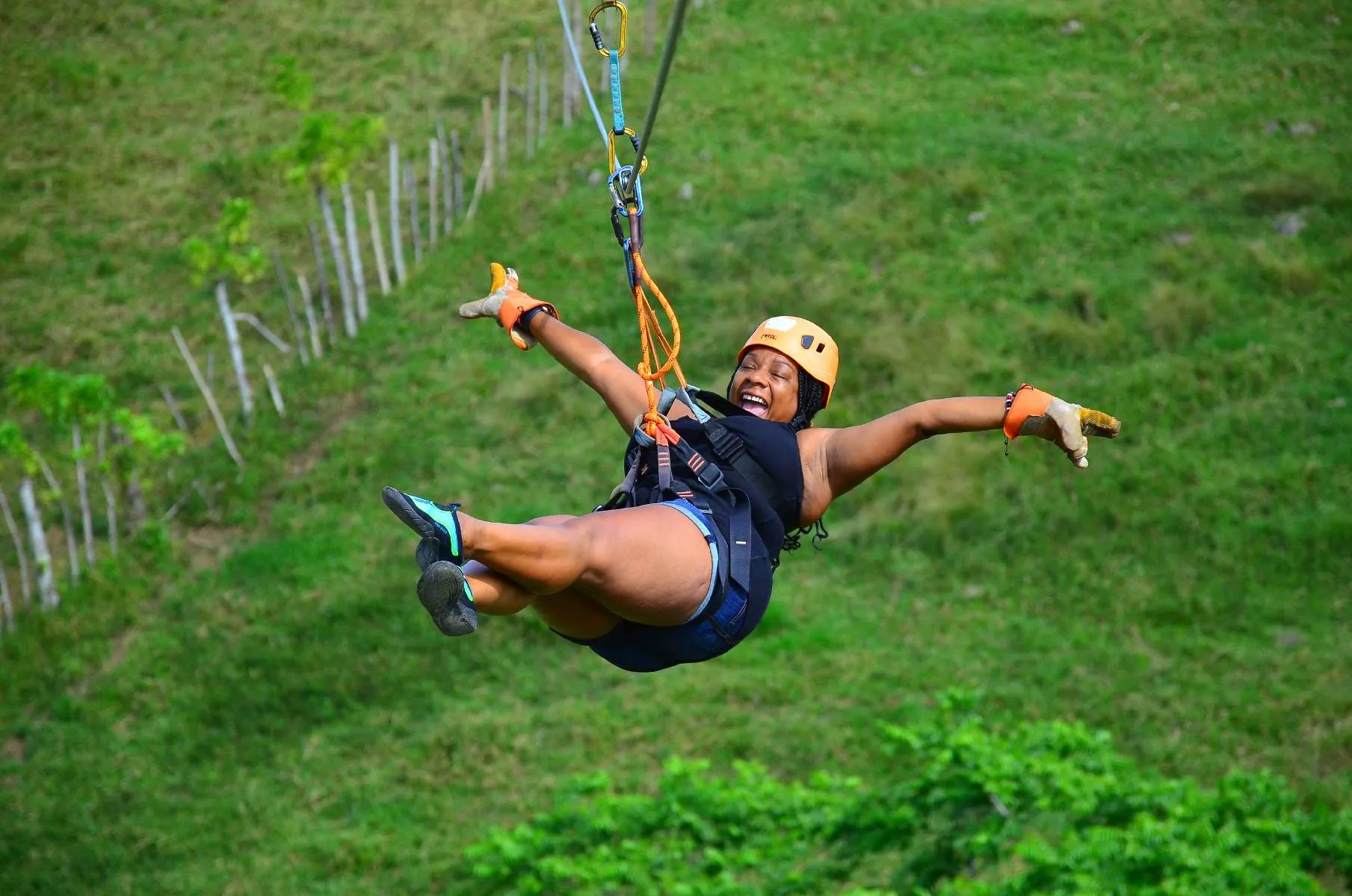 Zipline Punta Cana - Tirolesas sobre selva tropical